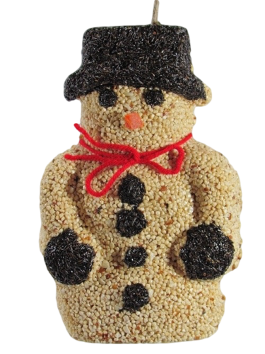 Mr. Sno E. Mann Wild Bird Seed by Pine Tree Farms snowman Bird Food
