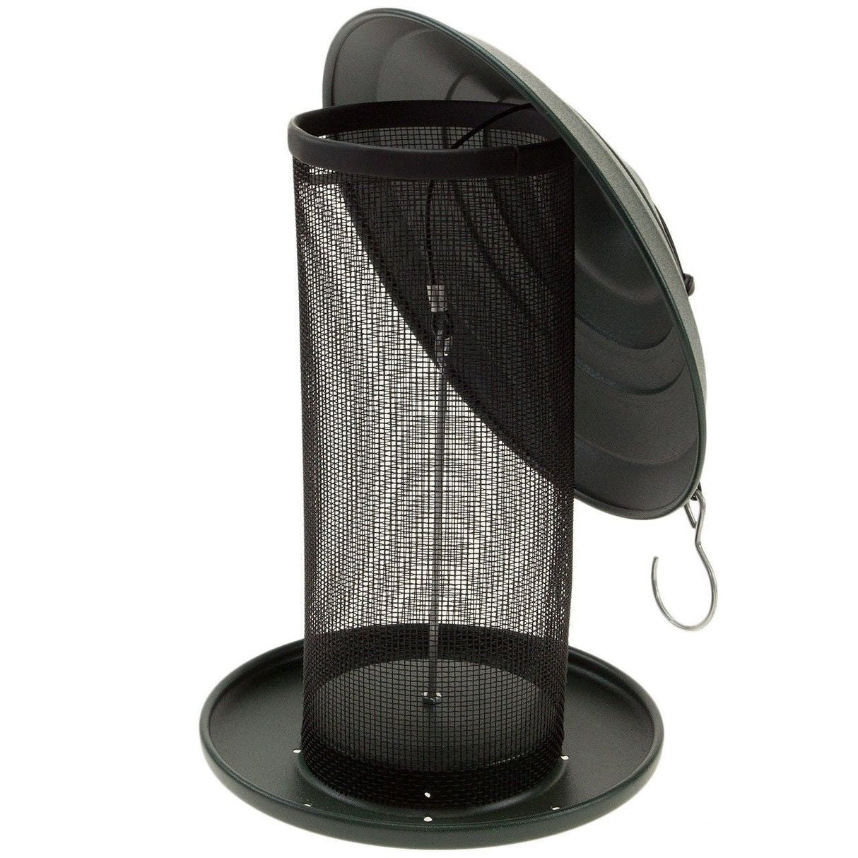 Woodlink STMAG4GRT Hunter Green Steel Magnum Nyjer Bird Feeder