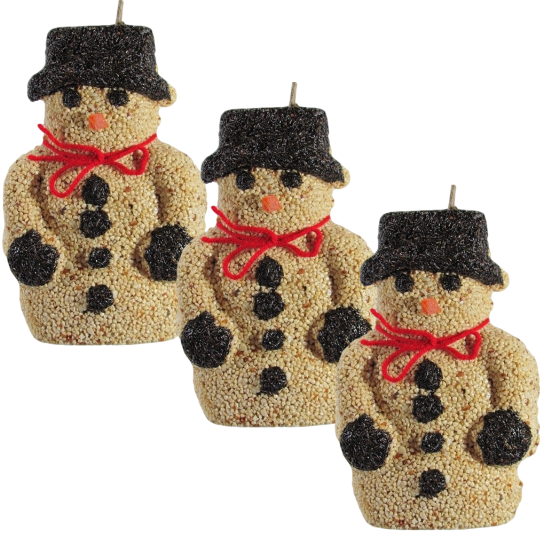 Mr. Sno E. Mann Wild Bird Seed by Pine Tree Farms snowman Bird Food