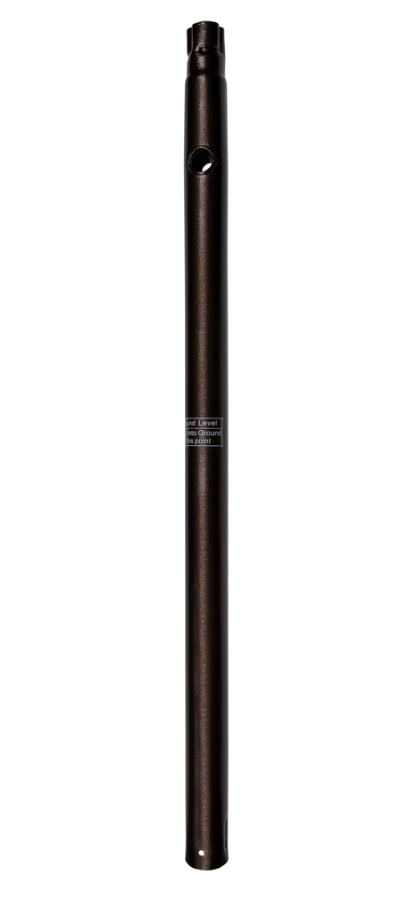 Replacement lower post segment for Squirrel Stopper Deluxe bird feeder post assembly