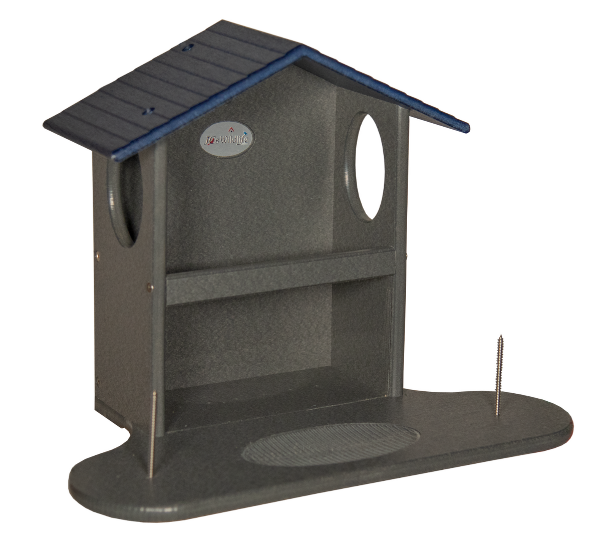 JCS Wildlife Squirrel Snack Station for feeding squirrels with eco-friendly design and durable construction.