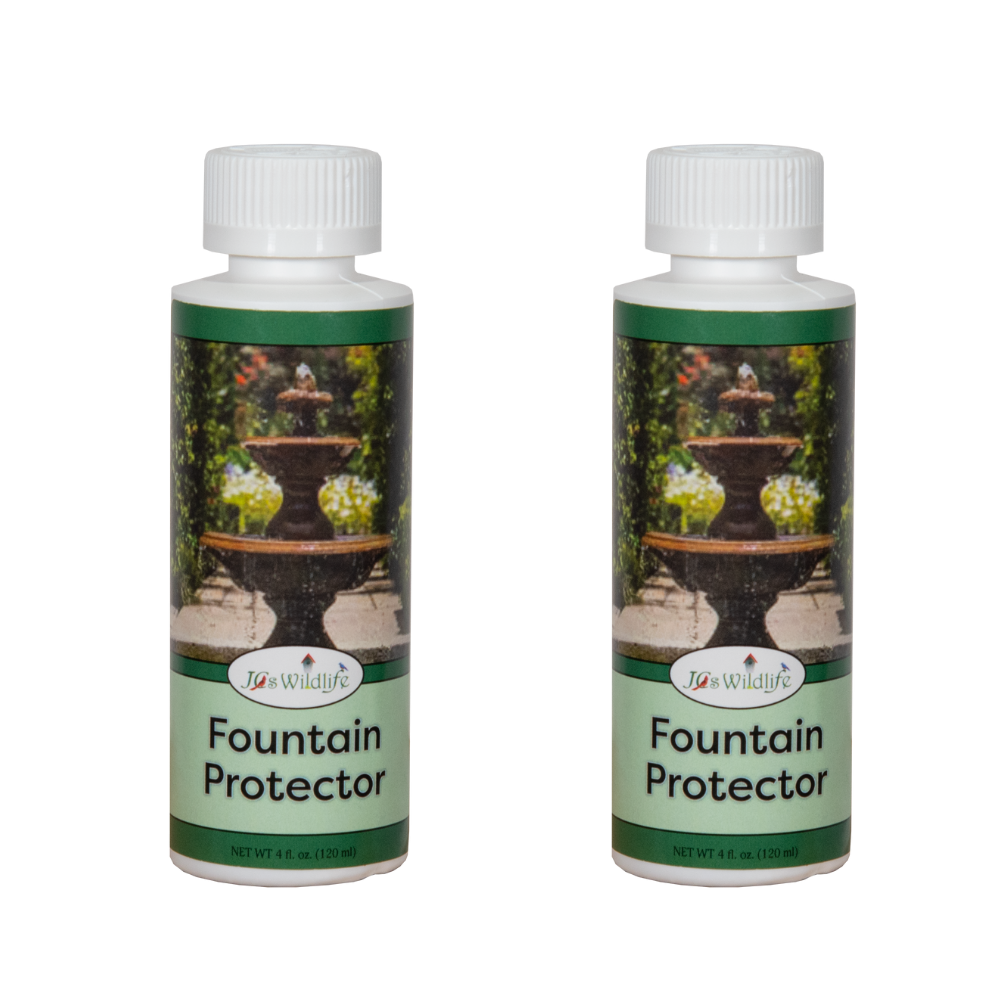 JCs Wildlife Fountain Protector - Keep Outdoor Decor and Water Features Clean - Safe For Birds, Pets and Wildlife