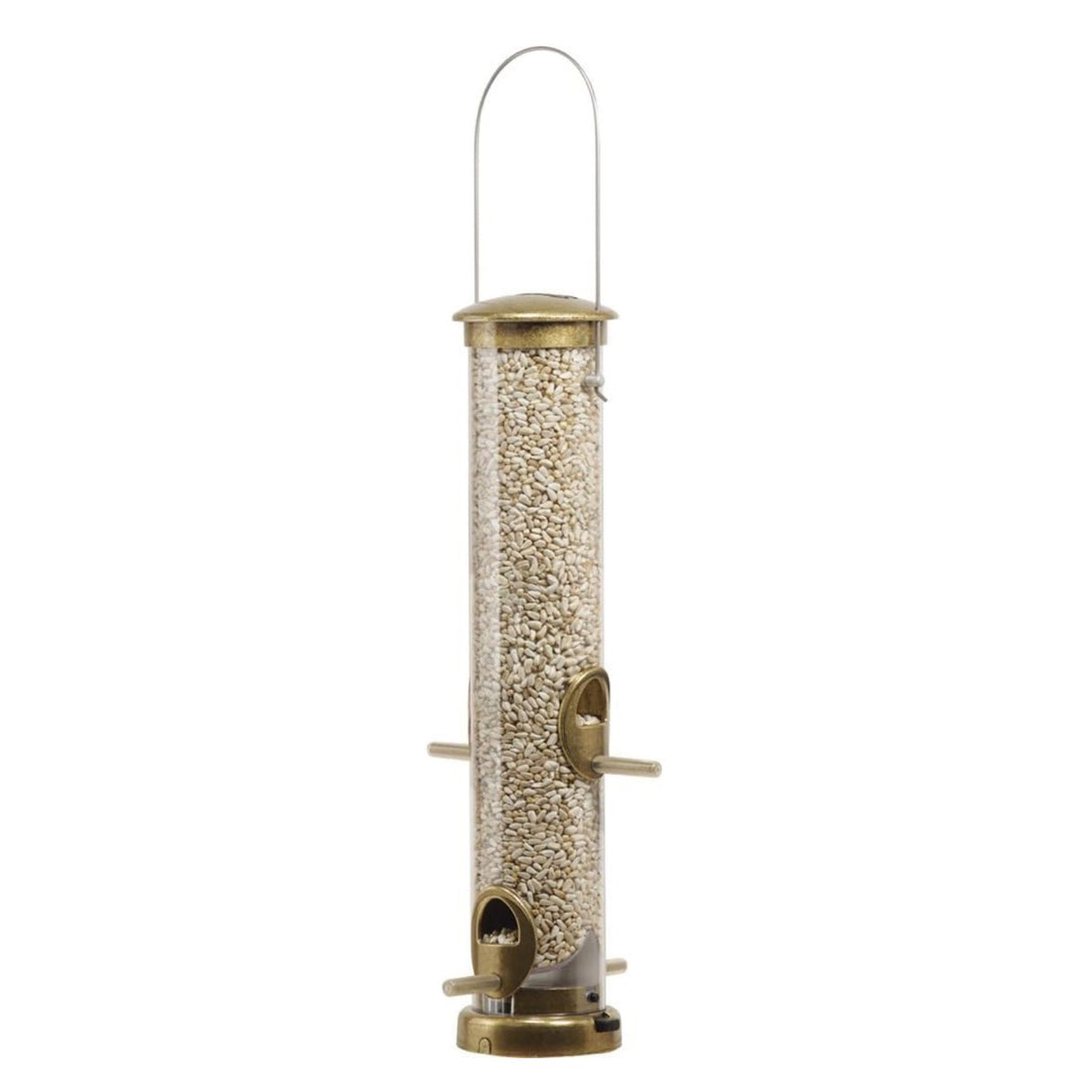 Aspects 395 Quick-Clean Seed Tube Feeder, Medium - Antique Brass