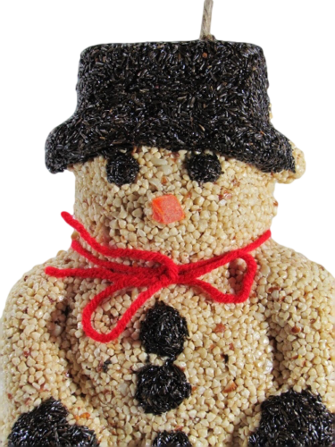 Mr. Sno E. Mann Wild Bird Seed by Pine Tree Farms snowman Bird Food