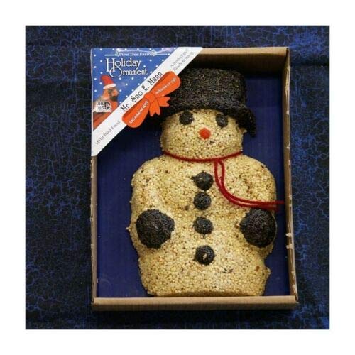 Mr. Sno E. Mann Wild Bird Seed by Pine Tree Farms snowman Bird Food
