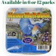Pine Tree Farms Never Melt Suet Berry Cake in 12 oz package, available in 6 or 12 packs, ideal for wild birds.
