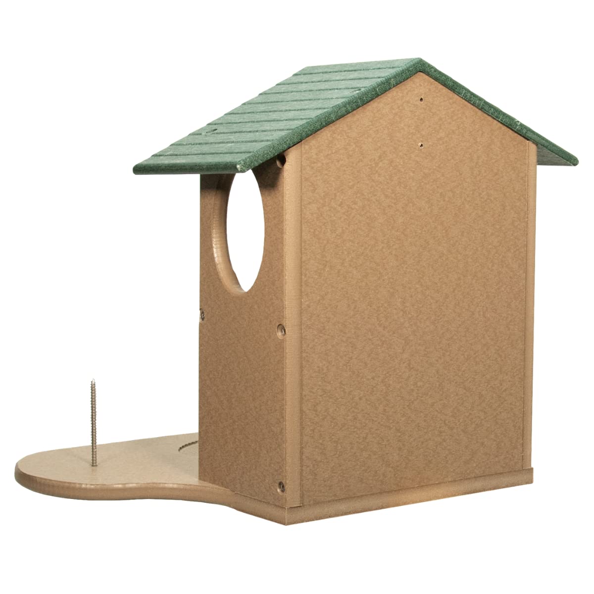 JCS Wildlife Squirrel Snack Station for small & large squirrels with eco-friendly design and feeding area.