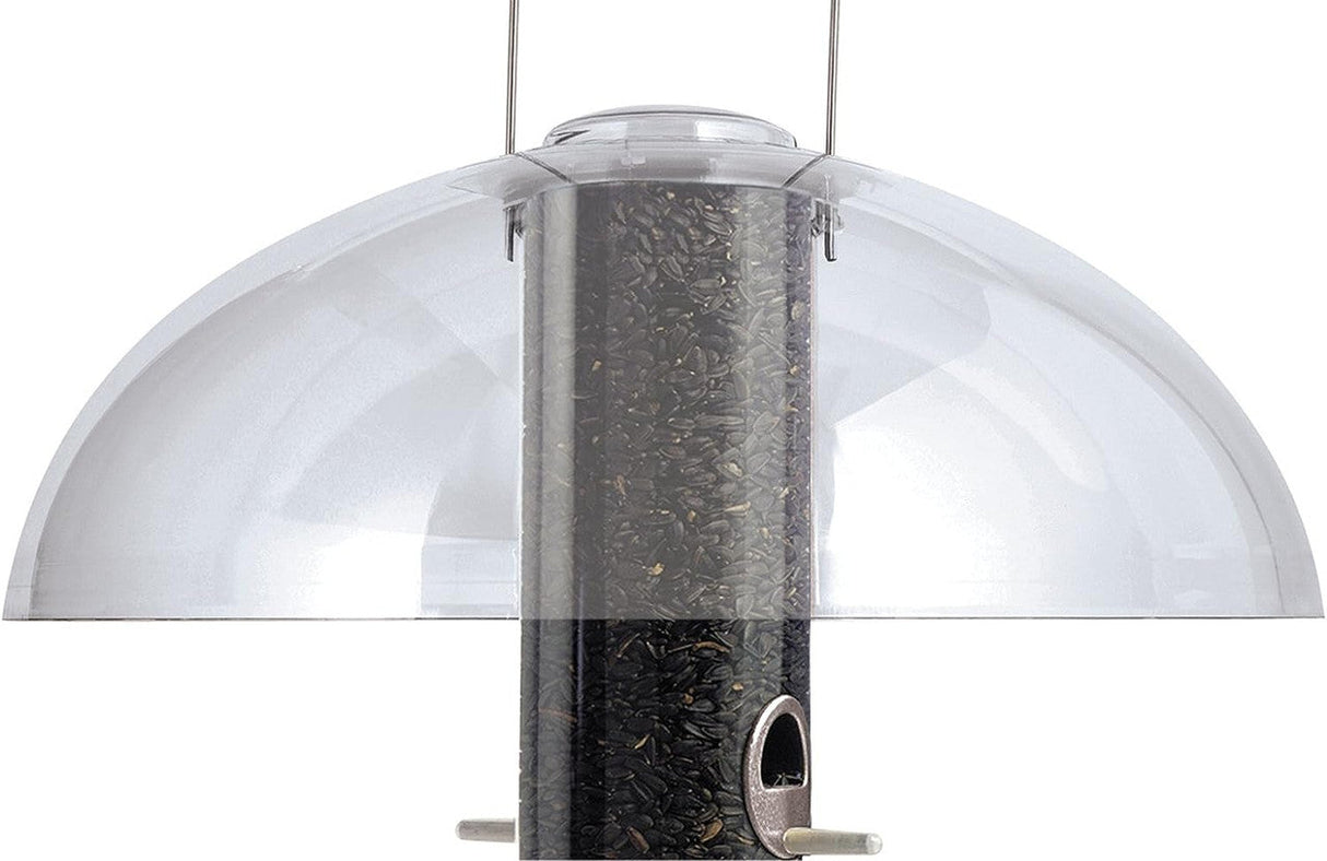 Aspects 351 Super Tube Top with 18" diameter, providing protection for tube feeders from rain and snow.