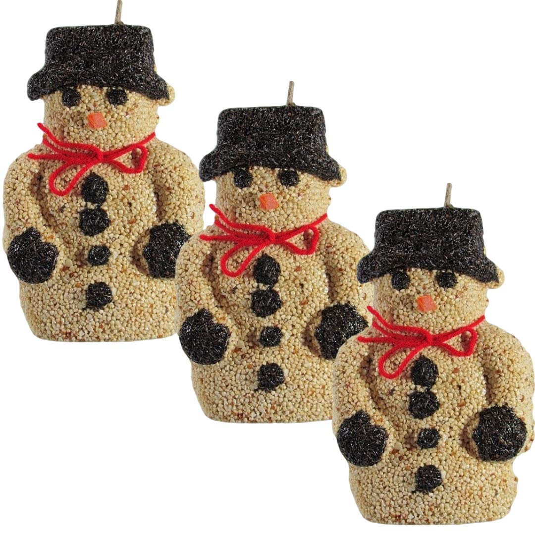 Mr. Sno E. Mann Wild Bird Seed by Pine Tree Farms snowman Bird Food