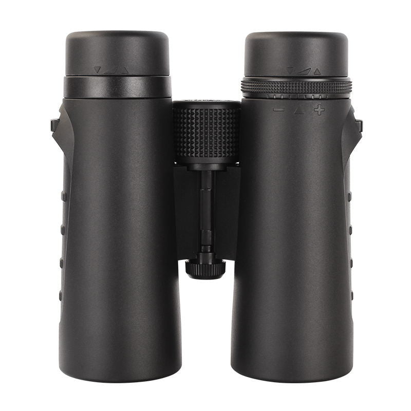 Strix Optics Wren 7122 8x32 Binoculars with multi-coated lenses for birdwatching, shown in a sleek and lightweight design.
