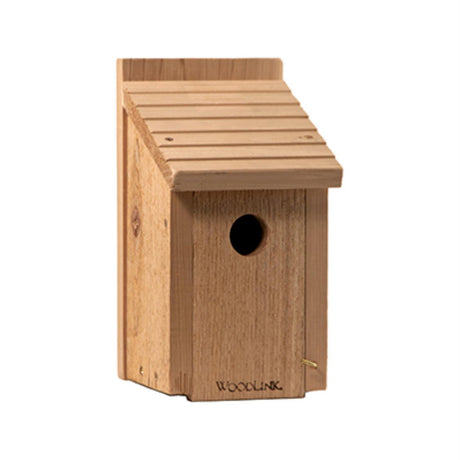 Panacea 28701 29000 Bird House DIY Craft Kit for bluebirds, includes nature stickers and easy assembly instructions.