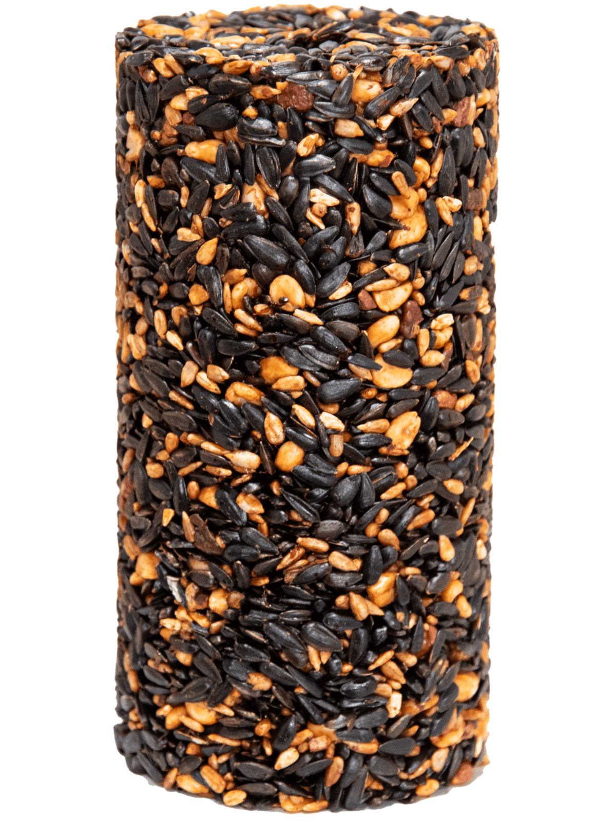 JCS Wildlife Squirrel Stopper Wild Bird Feast Small Cylinder 1.5lbs packed with seeds and peanuts for attracting birds.
