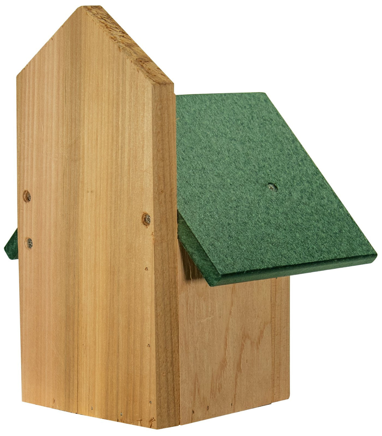 JCS Wildlife Nature Products USA Chickadee Birdhouse Recycled Poly Lumber Roof - JCS Wildlife