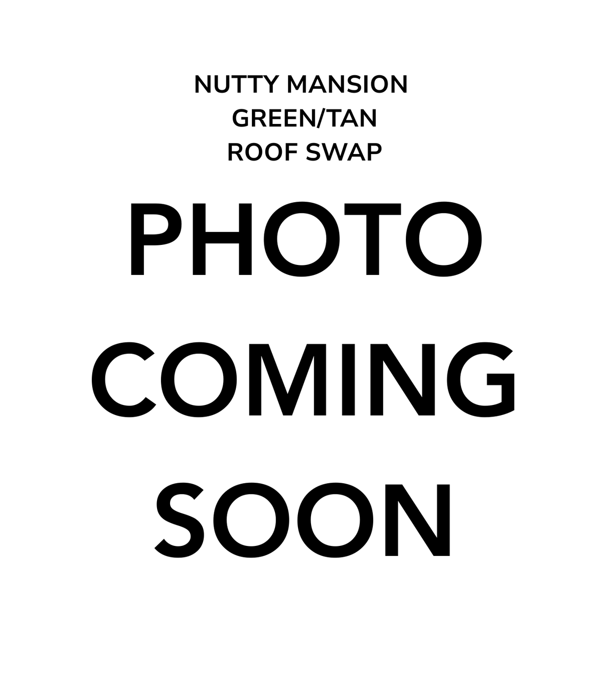 JCS Wildlife Squirrel House & Nutty Mansion Camera Roof Swap