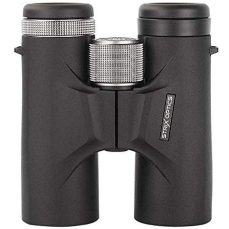 Strix Optics Sandpiper HD Birdwatching Binoculars 10x42 with multi-coated lenses and waterproof design.