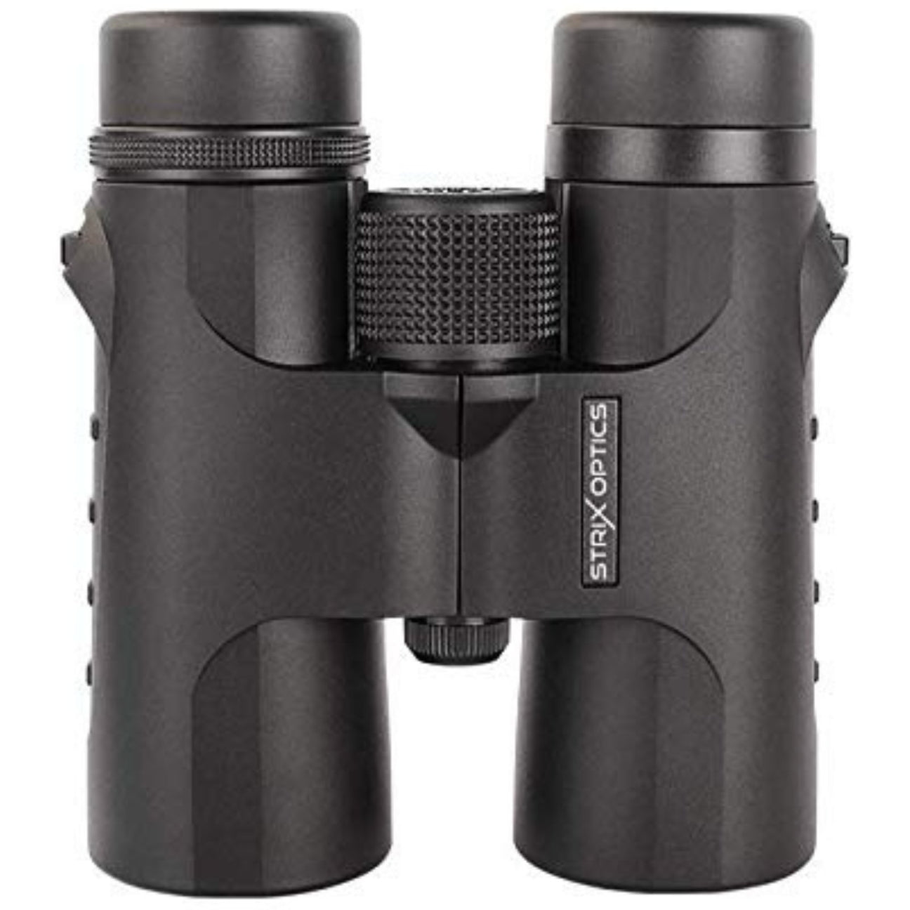 Strix Optics Wren 7122 8 x 42 birdwatching binoculars with fully multi-coated lenses and lightweight design in black.