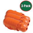 3-Pack Orange Weather-Resistant Cord Lock by ClickShield for Secure Power Connections