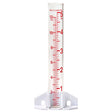 AcuRite Glass Rain Gauge with 5-inch capacity and 1-inch diameter for measuring rainfall or monitoring lawn and garden watering