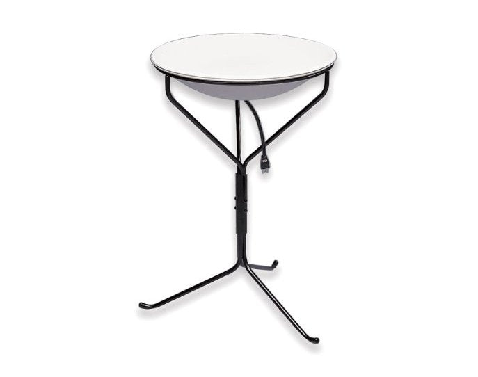 Allied Precision Heated Bird Bath with Metal Stand API 970, 20in, with built-in thermostat for year-round use and 150-watt power.