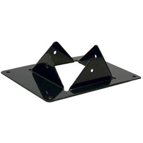 Steel mounting bracket for 4x4 post, ideal for attaching bird houses or feeders. Includes screws and instructions. Post sold separately.