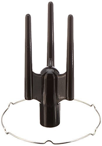 Brome Squirrel Buster Plus Pole Adapter 1025 with stainless steel mid ring for mounting on 1 inch poles, squirrel and rust proof