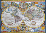 EuroGraphics Map of the World Jigsaw Puzzle (1000-Piece) - JCS Wildlife