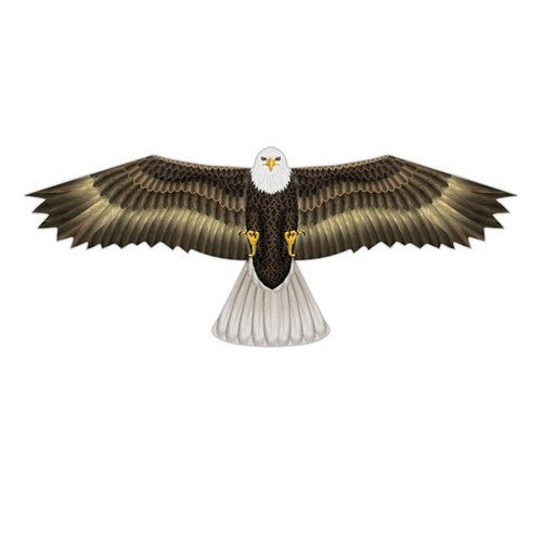 In The Breeze 3D Supersize Eagle Kite with detailed wingspan from X-Kites WindNSun line, perfect for kite enthusiasts.