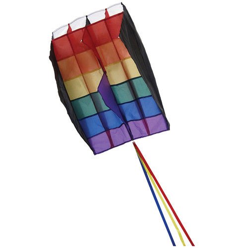 In The Breeze 5.0 Rainbow Stripes Air Foil Kite - JCS Wildlife