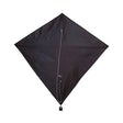 In the Breeze Black Colorfly 30" Diamond Kite with weather resistant ripstop fabric and three 12' black tails for family fun