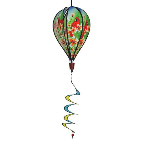 In The Breeze Cardinal Hot Air Balloon Wind Spinner - JCS Wildlife