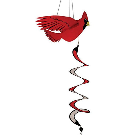 In the Breeze Cardinal Twister Wind Spinner - JCS Wildlife