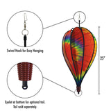 In The Breeze Tie Dye Hot Air Balloon Spinner 25" - JCS Wildlife