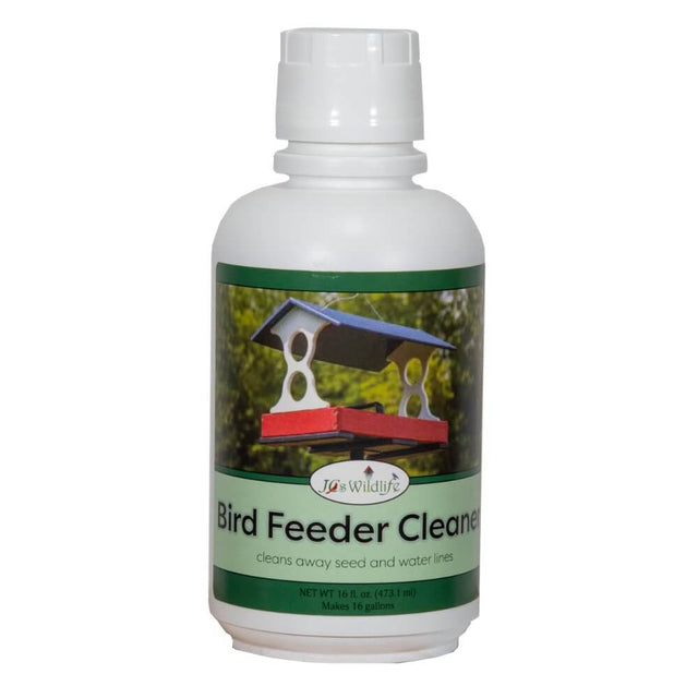 JCS Wildlife Bird Feeder Cleaner 16 oz - Effectively cleans wood, plastic, metal, and ceramic feeders.