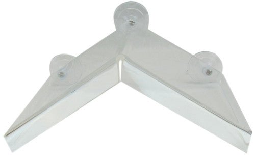 JCS Wildlife Classic Small Window Roof with suction cups for protecting bird feeders and keeping birdseed dry