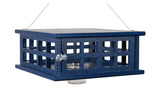 JCS Wildlife Recycled Poly Lumber Caged Platform Bluebird Feeder (Single Cup) - JCS Wildlife