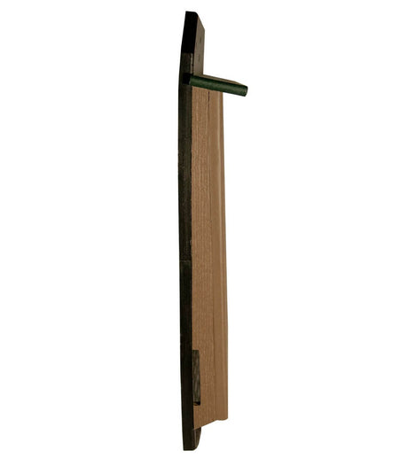 Side view of the JCS Wildlife Single Chamber Bat House designed for bat roosting.