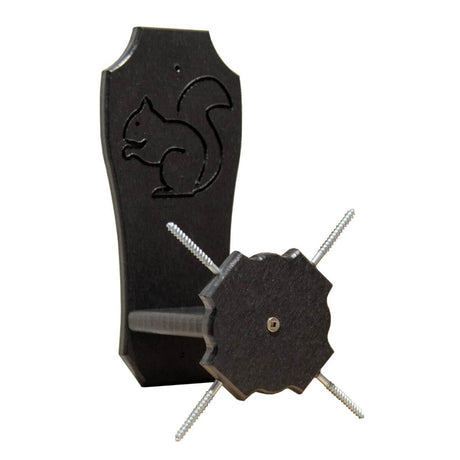 JCS Wildlife Squirrel Spinner Feeder component with squirrel design for drying corn cobs.
