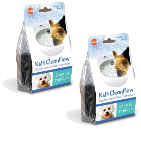 Pack-of-3 K&H Pet Products CleanFlow Replacement Filters - Small 2521 - JCS Wildlife