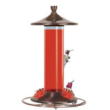 Perky Pet Brushed Metal & Glass Hummingbird Feeder 12oz 710B - JCS Wildlife