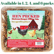 Pine Tree Farms Hen Pecked Mealworm Poultry Cake, natural food for chickens, available in 1, 2, 4, 6 packs, 1.75 lbs.