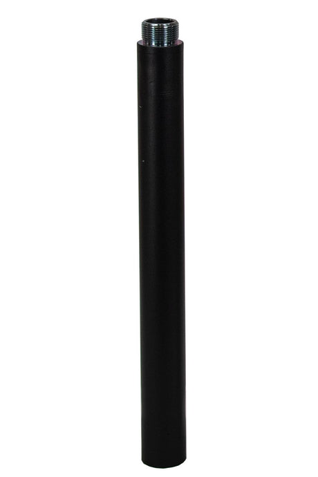 Squirrel Stopper Pole Extender for 1.25" Poles - Galvanized Extension Tube in Black Finish for Denali, Universal Pole Kit, and Sequoia
