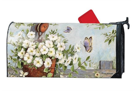 Studio M Petunias on Pulley MailWrap Mailbox Cover - JCS Wildlife