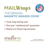 Studio M Petunias on Pulley MailWrap Mailbox Cover - JCS Wildlife
