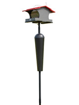 JCS Wildlife Large Poly Hopper Bird Feeder  - Mounting Pole Bundles Available!