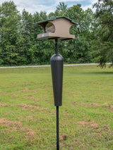 JCS Wildlife Large Poly Hopper Bird Feeder  - Mounting Pole Bundles Available!