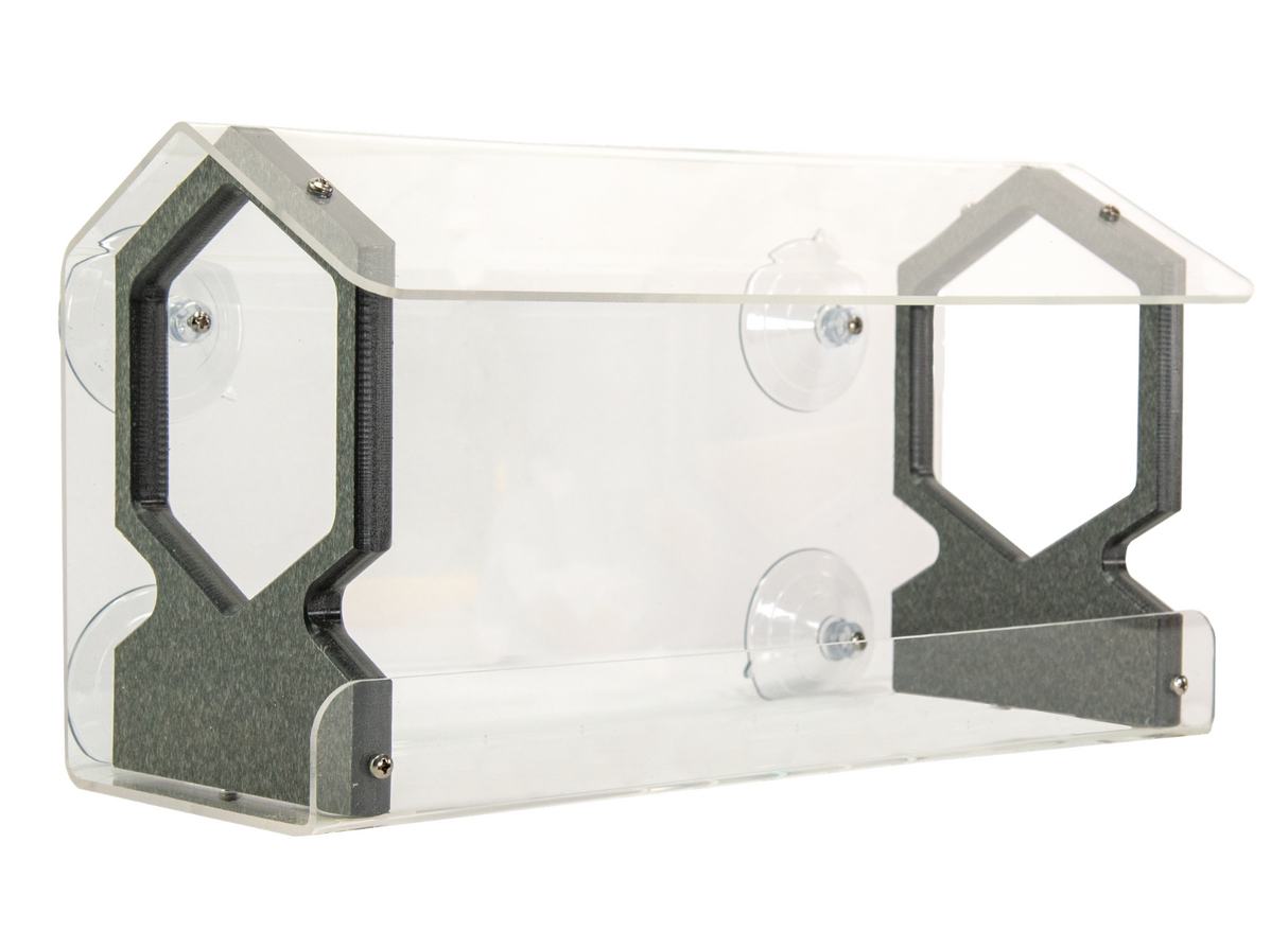 JCS Wildlife Geometric Diner 13 Window Feeder