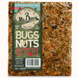 Mr. Bird Bugs, Nuts, & Fruit Large Wild Bird Seed Cake featuring mealworms, pecans, and cranberries for attracting wild birds.