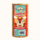 Mr. Bird Flaming Hot Feast Small Wild Bird Seed Cylinder 19 oz. (1, 2, 4, and 6 Packs)