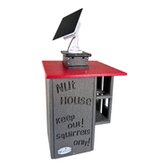 JCS Wildlife Ultimate Squirrel House Nesting Box w/ Wi-Fi Camera & Solar Panel