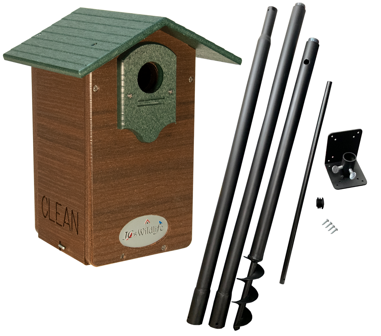 JCS Wildlife Ultimate Bluebird House - Mounting Pole Bundles Available!